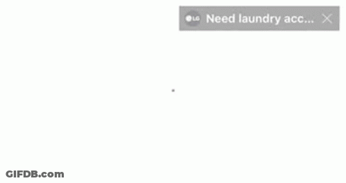 Red Ball Spinning With Laundry Icon GIF