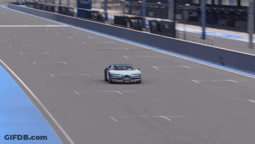 Red Bugatti Car GIF