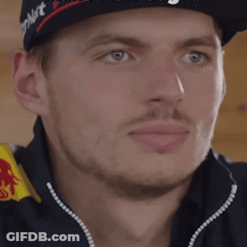 Red Bull Racer Max Verstappen Laughing GIF