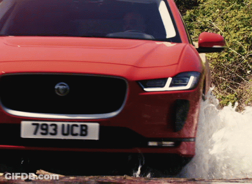 Red Car License Plate 793Ucb GIF