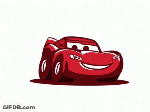 Red Car Saying On My Day GIF