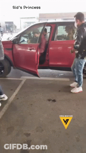 Red Car Sid's Princess GIF