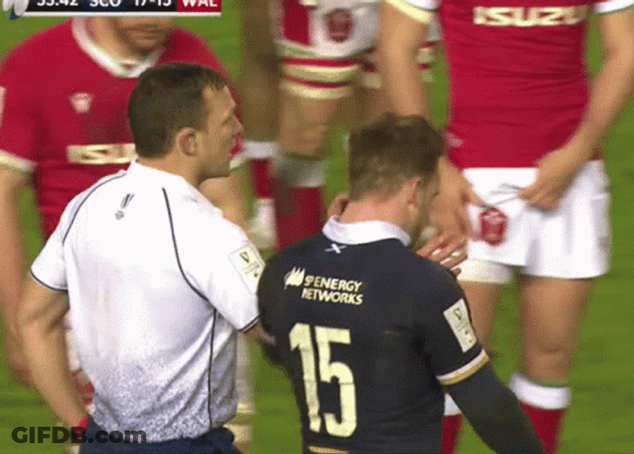 Red Card Pulling Out GIF