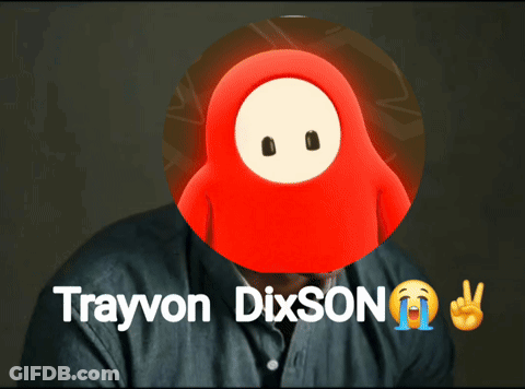 Red Cartoon Character Saying Won Dixsong GIF