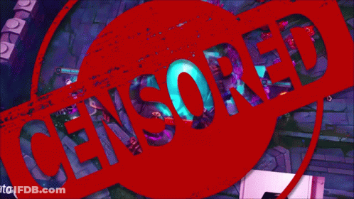 Red Circle Censored GIF