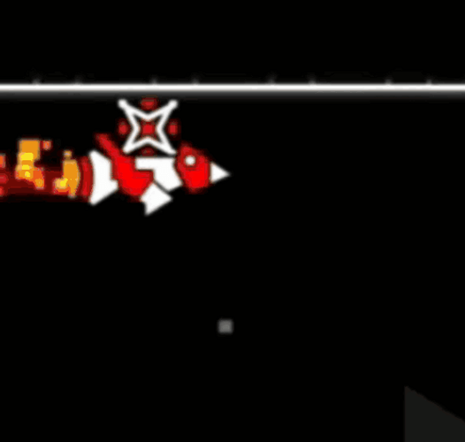 Red Circle Geometry Dash GIF