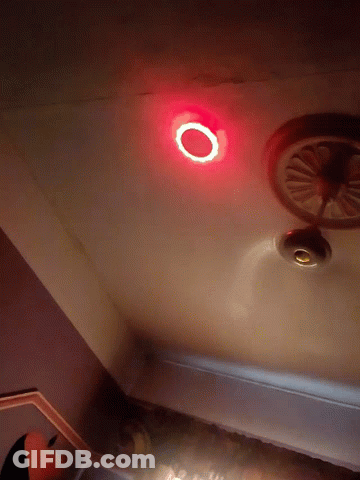 Red Circle Glowing GIF