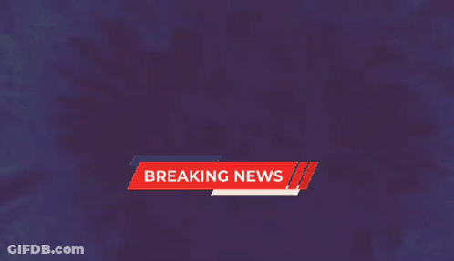 Red Circle New Update Breaking News GIF