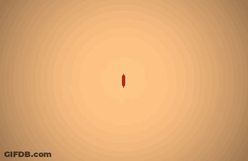 Red Circle With Arr GIF