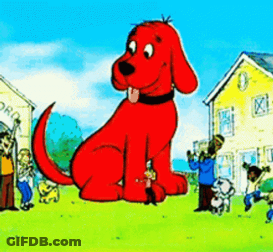Red Clifford The Big Dawg GIF