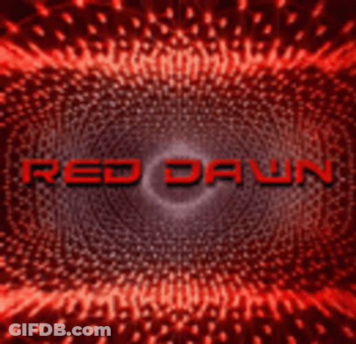 Red Dawn Molecules Thing GIF