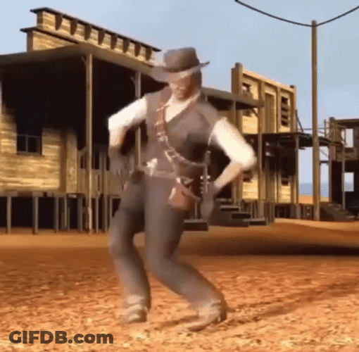 Red Dead Redemption 2 Arthur Morgan Dance GIF