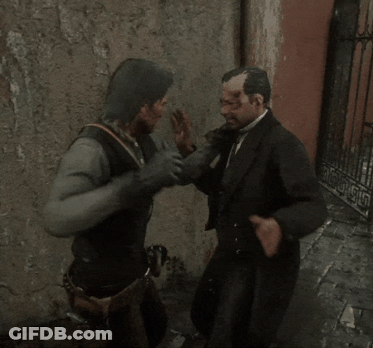 Red Dead Redemption 2 Hand To Hand Combat GIF