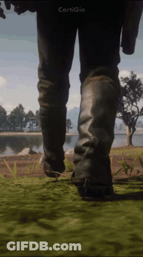 Red Dead Redemption  Arthur Morgan Random Dancing GIF