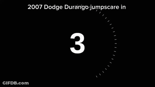 Red Dodge Durango GIF