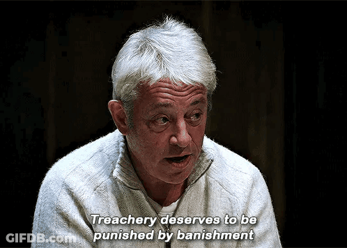 Red Double Decker Bus With Railway Children Ad GIF
