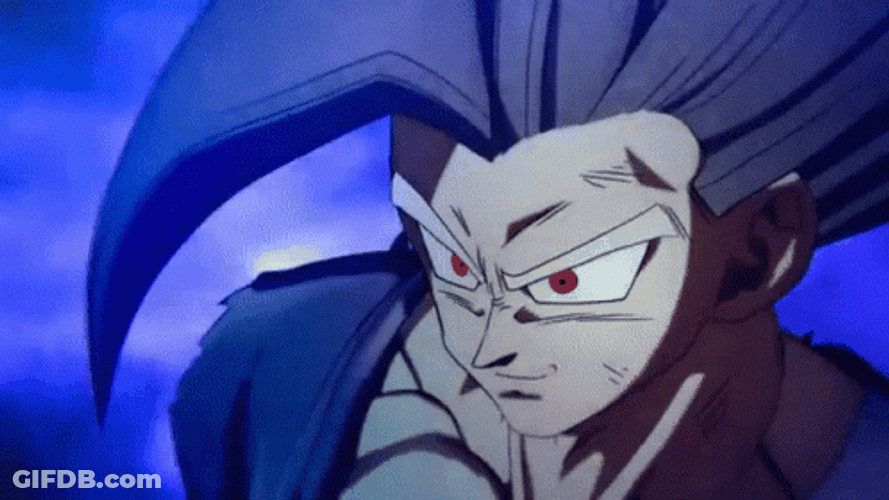Red Eye Beast Gohan Smirk GIF