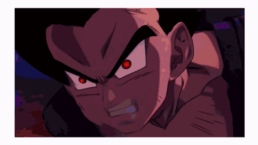 Red Eye Beast Gohan Transformation Impact GIF