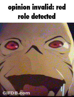 Red Eyes Opinion Invalid Red Role Detected GIF