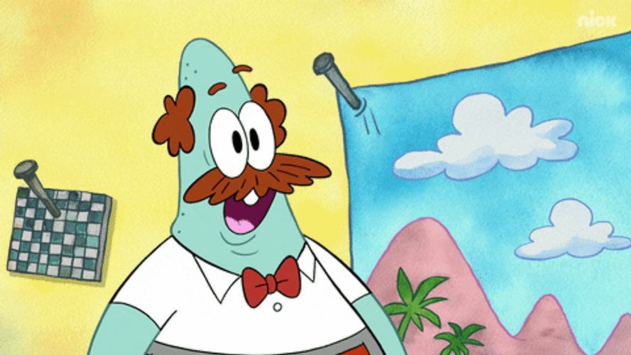 Red Eyes Patrick Star SpongeBob SquarePants GIF