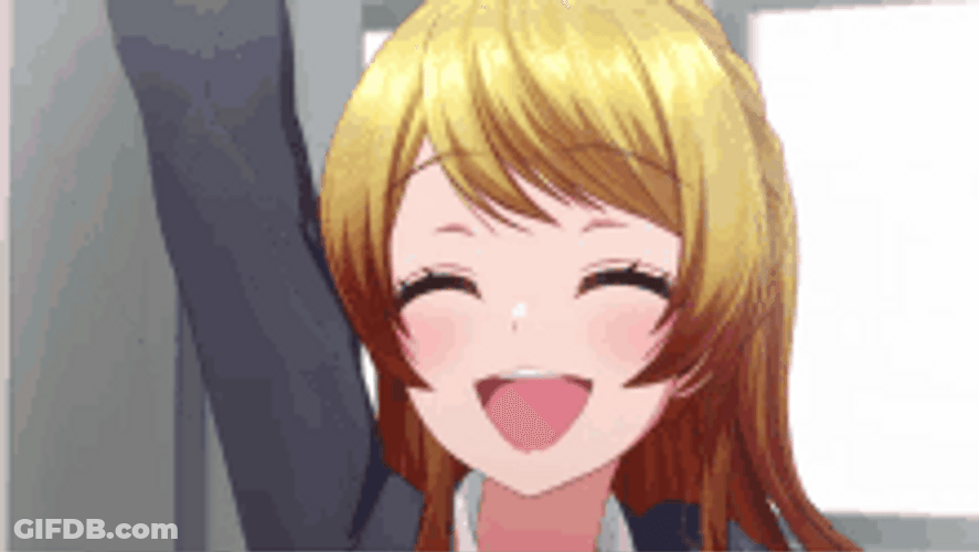 Red Face Anime Ellen Baker Blush Shy GIF