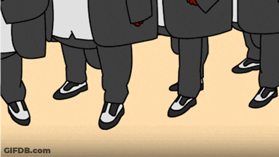 Red Faced Animated Coffin Dance Dancers GIF