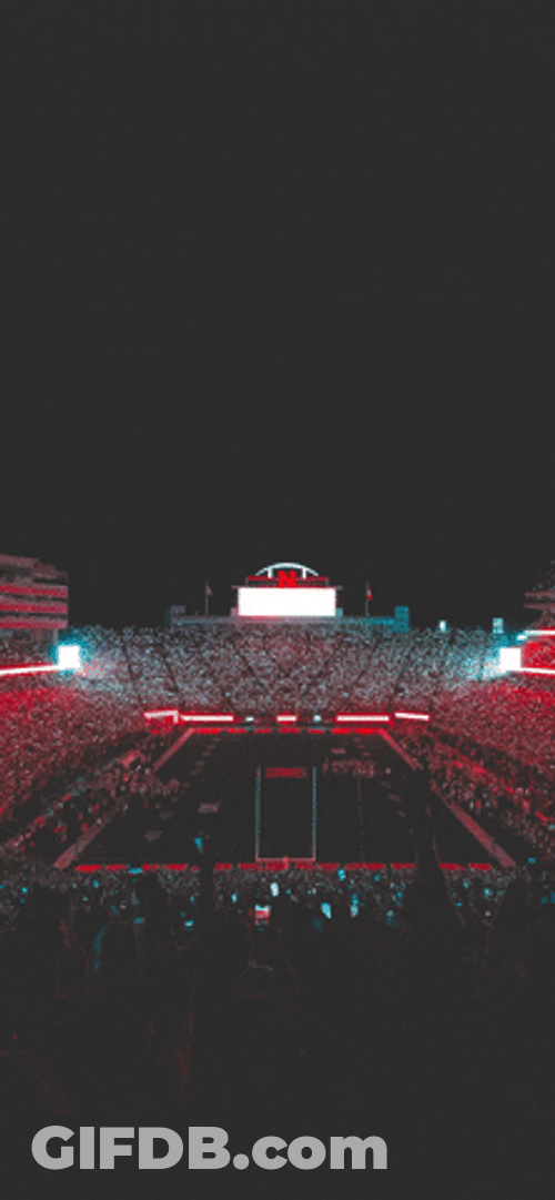 Red Fireworks Go Big GIF