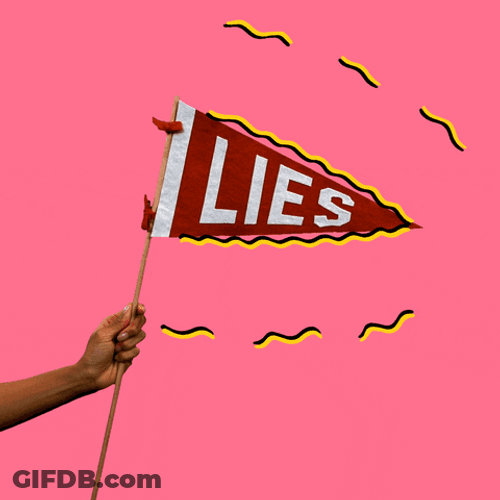Red Flag Lies GIF