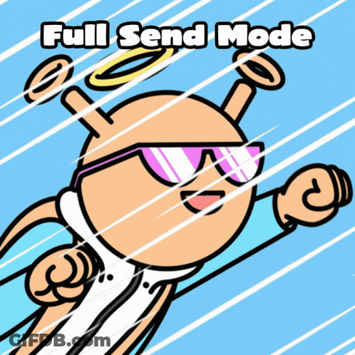 Red Flag Saying Full Service GIF