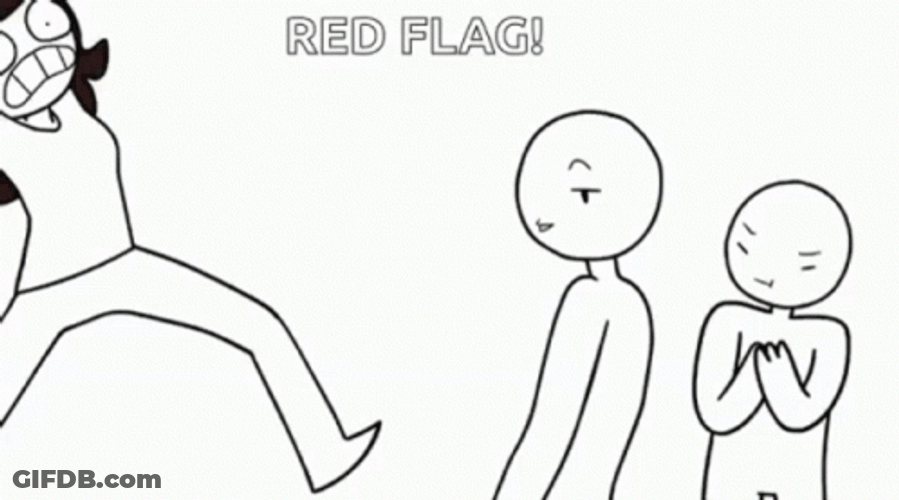 Red Flag Stopper GIF