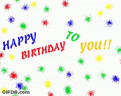 Red Green Yellow Blue Balloons GIF