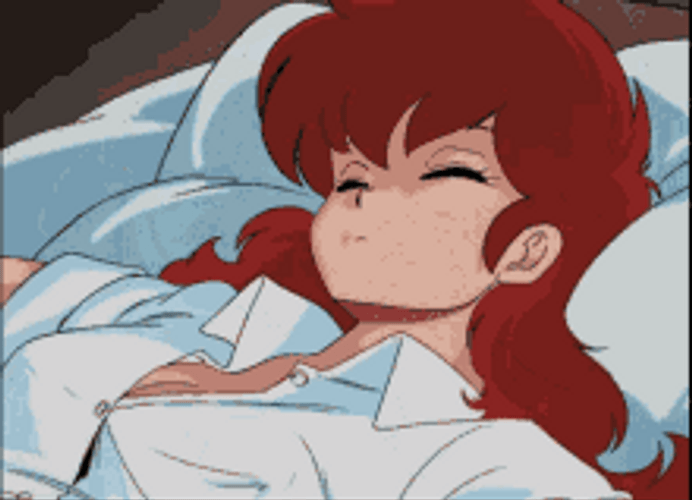 Red Hair Anime Girl Eiko Magami Project GIF