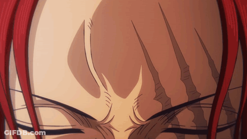 Red Hair Black Eyes Close Up GIF