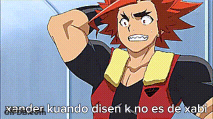 Red Hair Cartoon Character With Yellow Towel GIF
