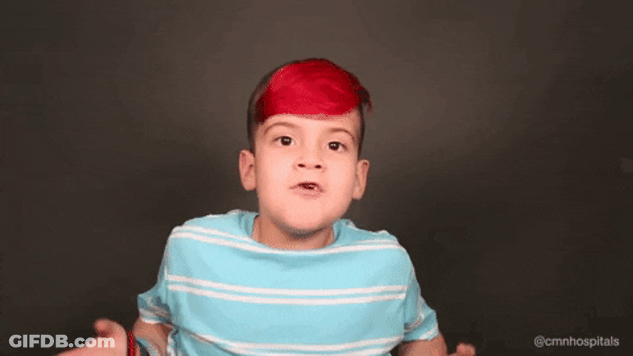 Red Hair Kid Fortnite Default Dance GIF
