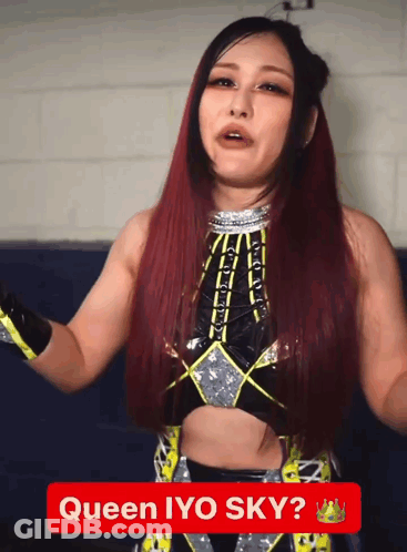 Red Hair Woman By Queen Iyo Sky Sign GIF