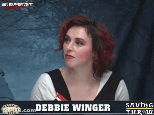 Red Hair Woman Debbie Winger On Screen GIF