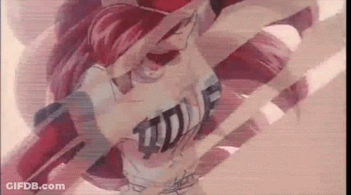 Red Hair Woman Holding Microphone GIF
