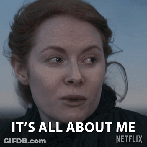 Red Hair Woman Says It's All About Me Netflix GIF