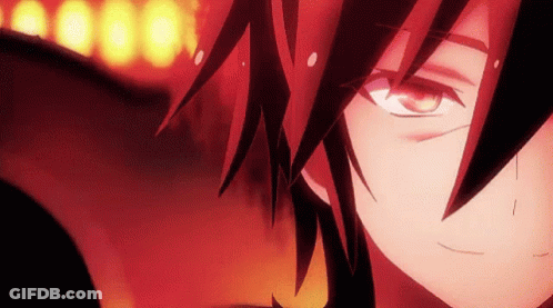 Red Haired Anime Character GIF