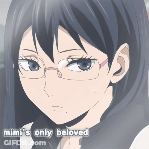 Red-Haired Anime Character Not Mimis Boyfriend GIF
