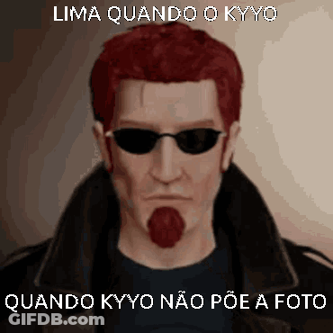 Red-Haired Bearded Man In Sunglasses GIF