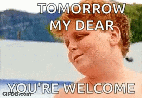 Red Haired Boy Says Welcome GIF
