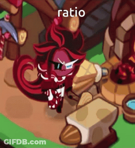 Red-Haired Cartoon Character In Sunglasses GIF