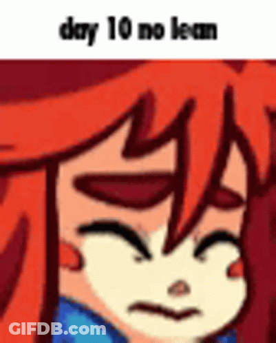 Red-Haired Cartoon Character Making Face GIF