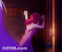 Red-Haired Girl Dancing GIF