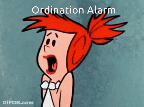 Red-Haired Girl Ordination Alarm GIF