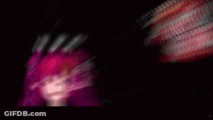 Red Haired Girl Peeking Behind I And CK GIF