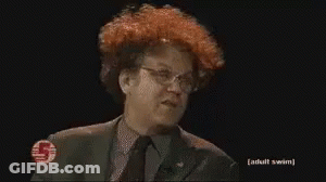 Red-Haired Man Making Funny Face GIF