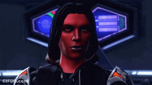 Red Haired Video Game Character GIF